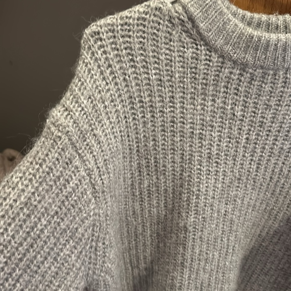 Zara Basic Wool And Alpaca Blend Sweater Size Sma… - image 3